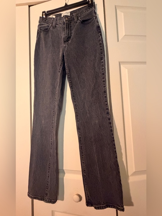 Universal Thread Denim - Universal Thread Women's Black Wash Wide Leg Jeans